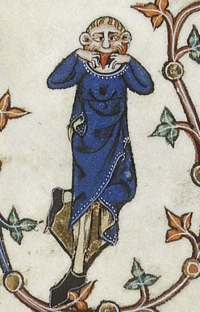 Gothic grotesque figure